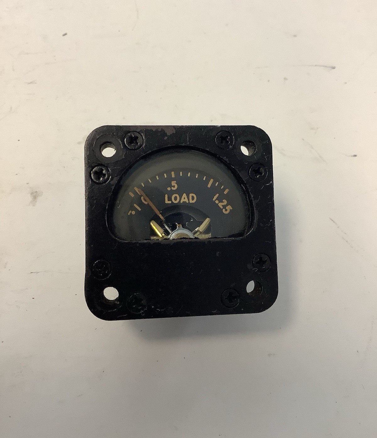 Dejur Amsco Type J-1 Panel mount analog Lead Ammeter Indicator Z-22.84 (50MV)