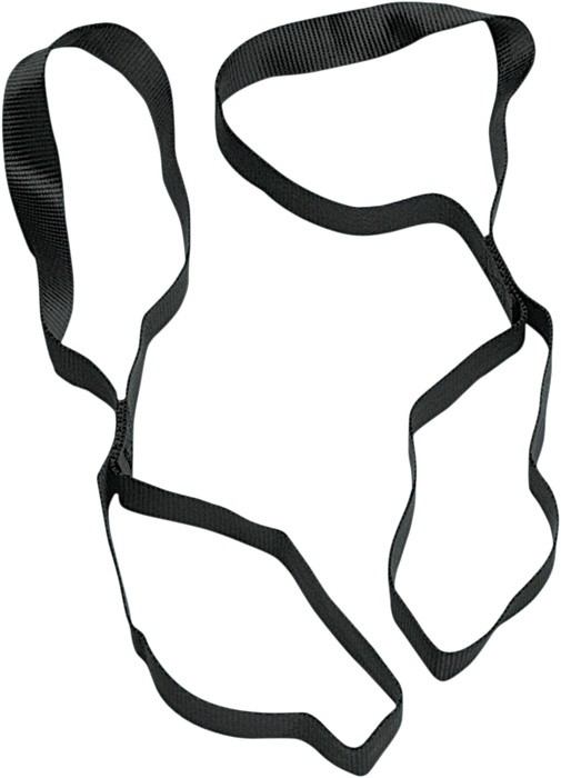 PU Tie-Down Extensions 18" L x 1.5" W Black