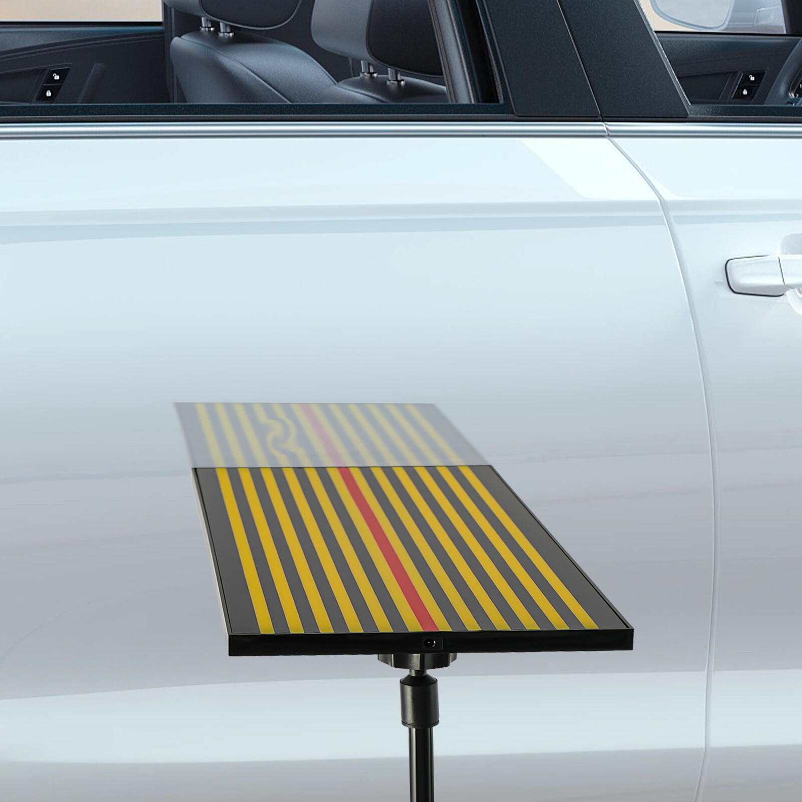 Dent Checking Reflector LED Light Line Testing Board Paintless Dent Repair Tool