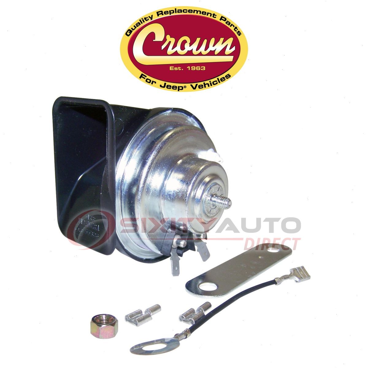 Crown Automotive Horn for 1981-1988 Jeep J10 - Body Horns  hq