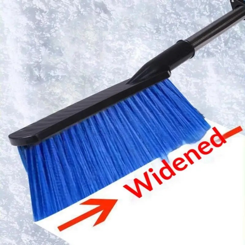 Car Snow Brush Ice Scraper Paint Safe Winter Auto Tool For Windshield Cleaning