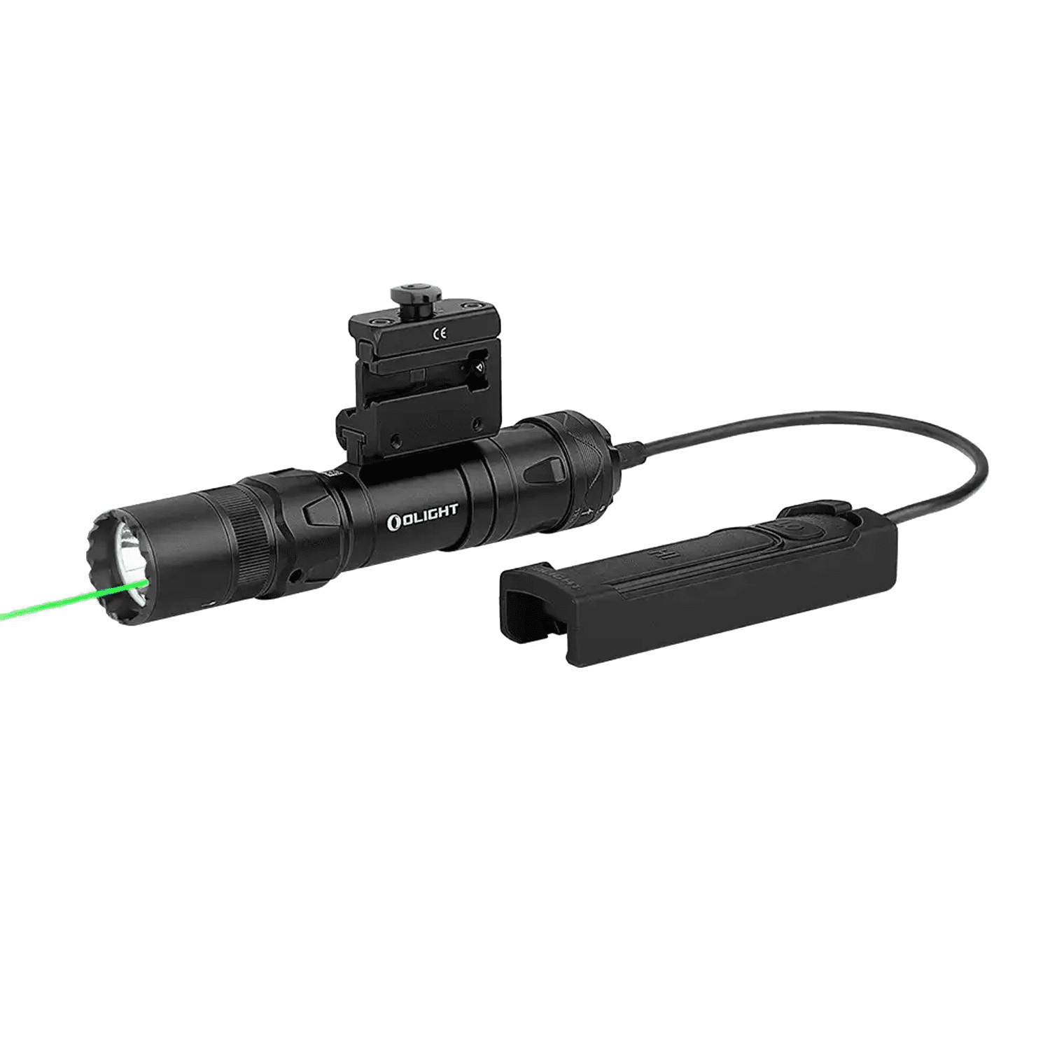 OLIGHT Odin GL Mini 1000 Lumen Picatinny Mount Tactical Flashlight Green Beam