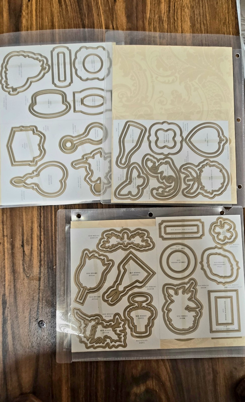 Anna Griffin Stamps And Die Set-LARGE LOT