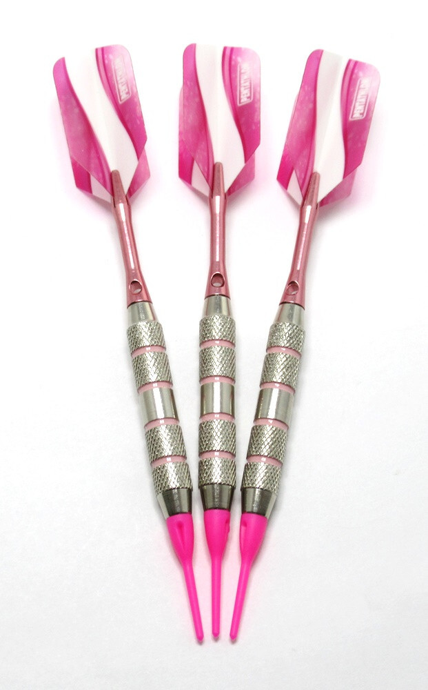 Pink Passion 18g Soft Tip Darts with Bonus Upgrade Kit + Tracking #22