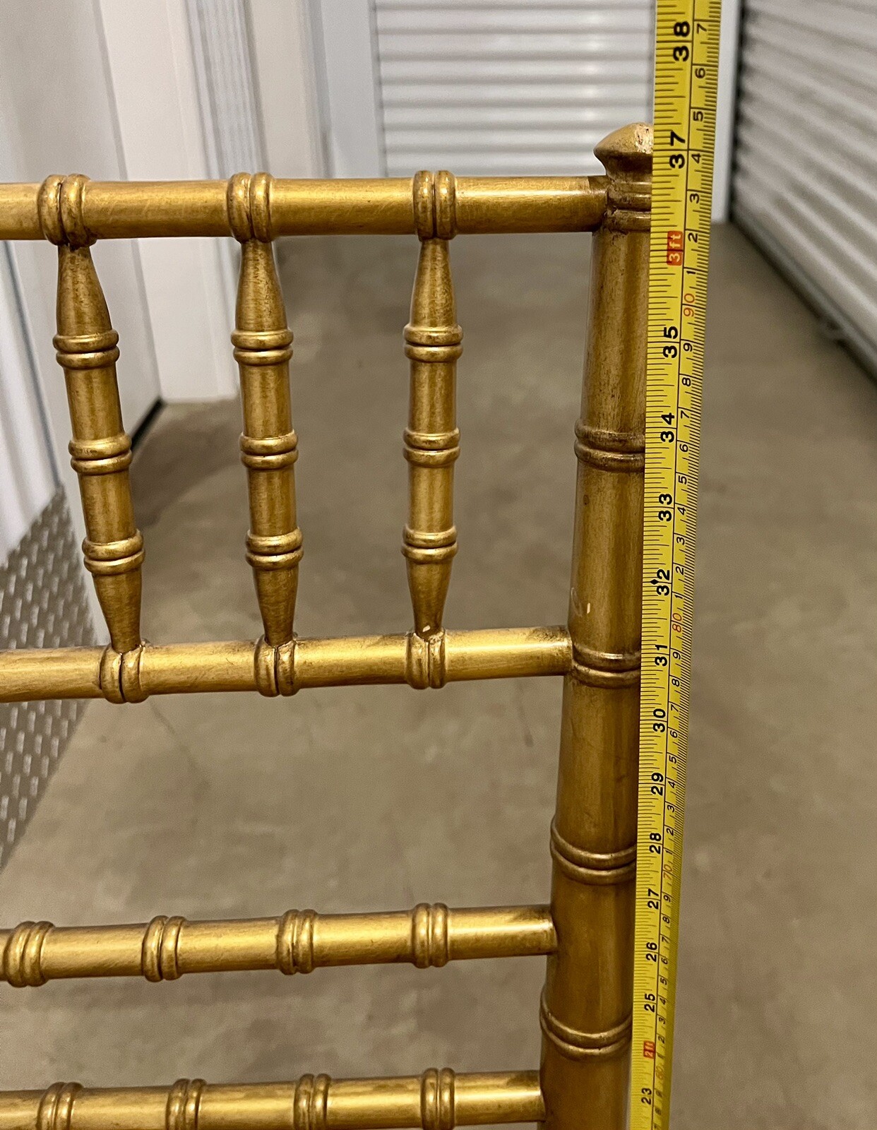 Set Of 2 Hillsdale Furniture LLC Ballroom Furniture Foldable Gold Color Chairs