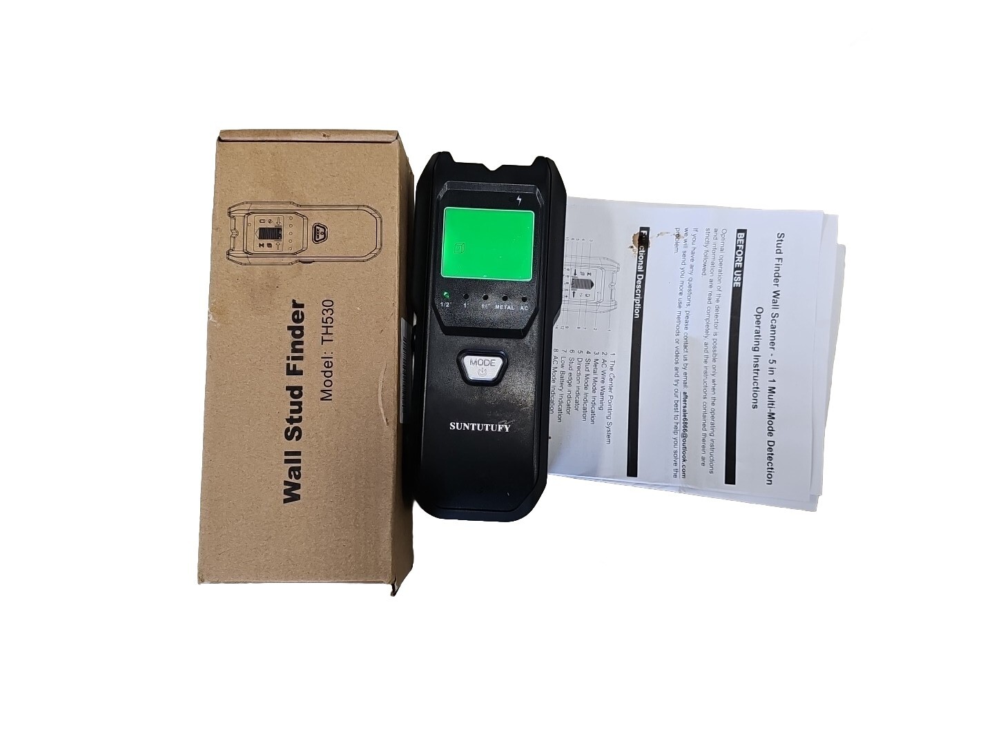 Stud Finder Wall Scanner - 5 in 1 Electronic Stud Detector with Upgraded Smar...