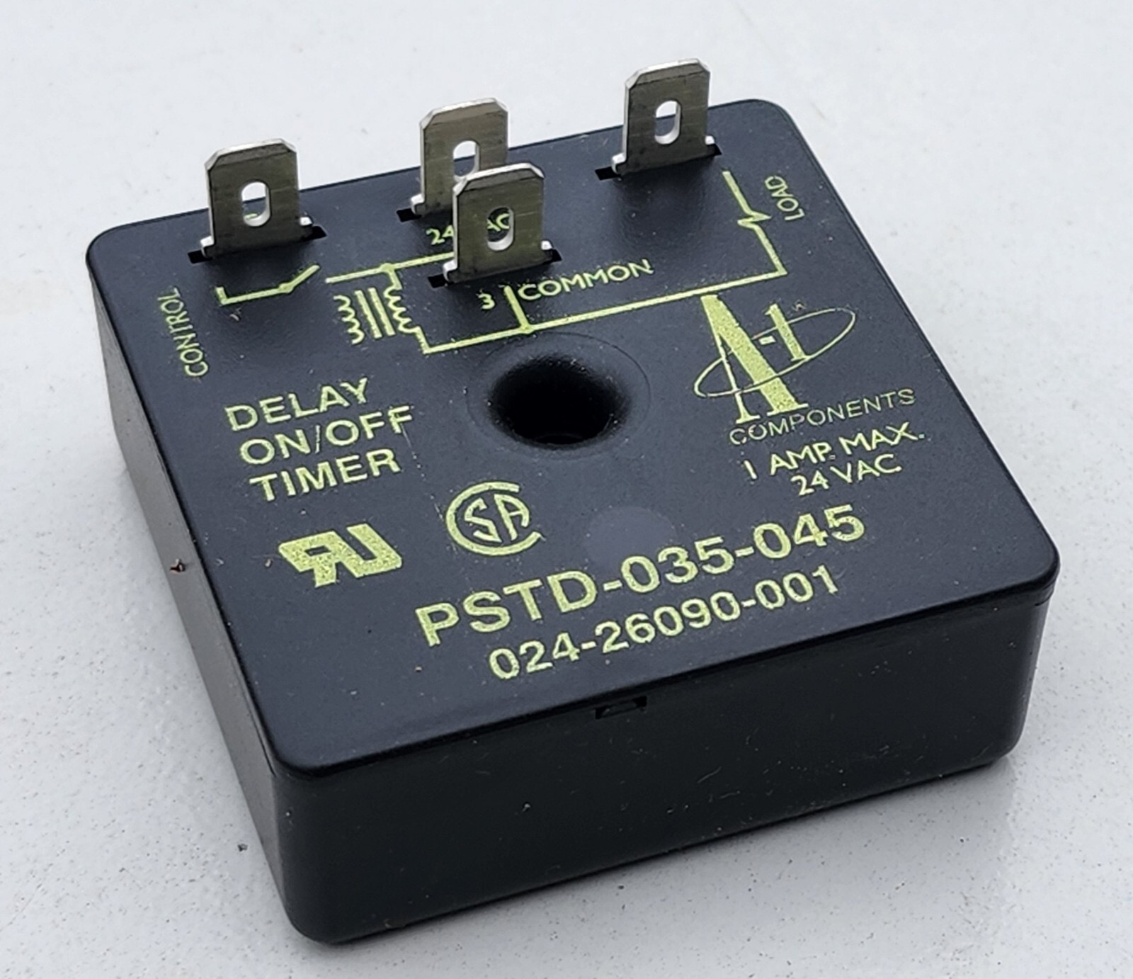A-1 PSTD-035-045 Blower Draft Inducer Motor Time Delay Relay York 024-26090-001