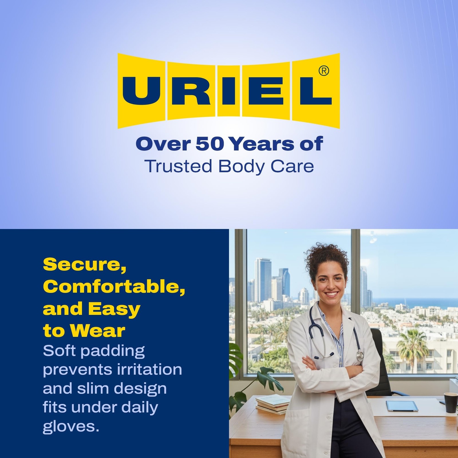 URIEL Adjustable Trigger Finger Splint for All Fingers – Comfortable Trigg