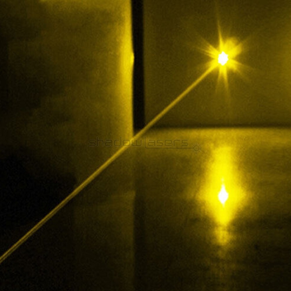 YD2 Fixed Focus 593nm Yellow Laser Pointer Laser Pen
