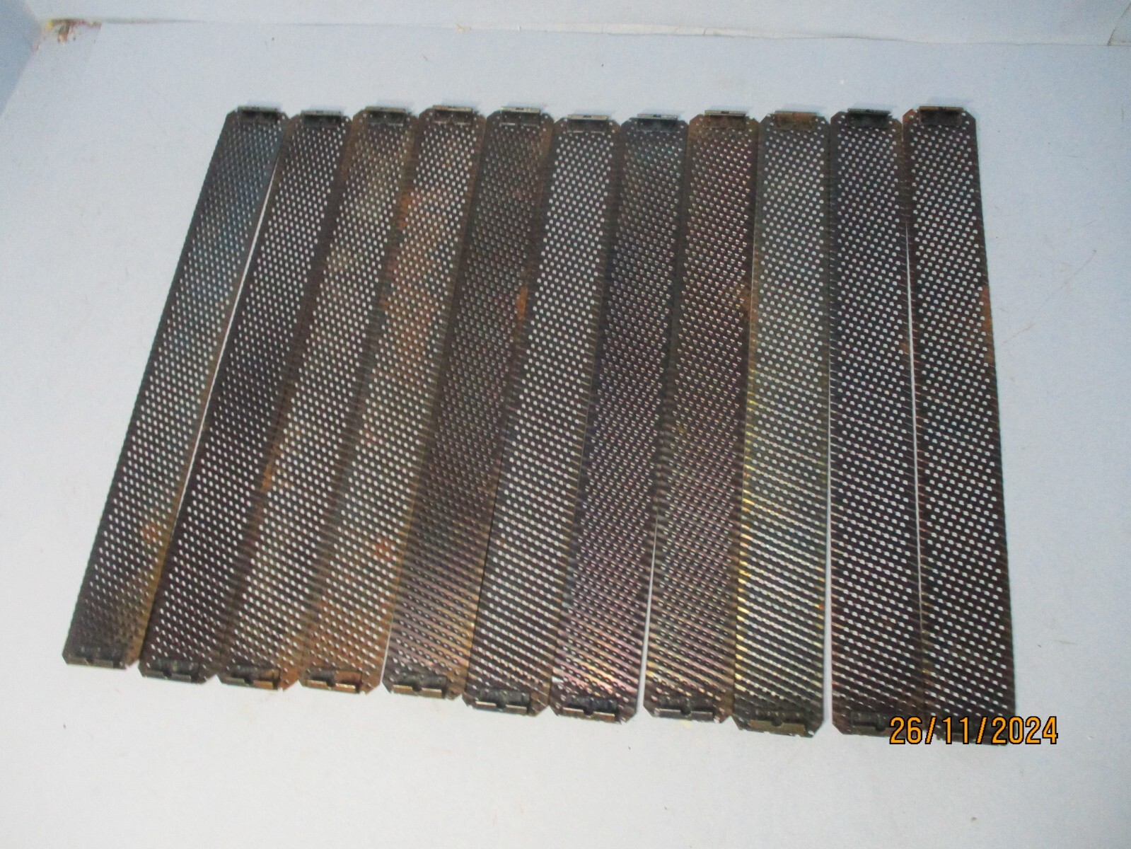 Lot of 11 Vintage Stanley 21-155 Surform 14" Flat Replacement Blades -