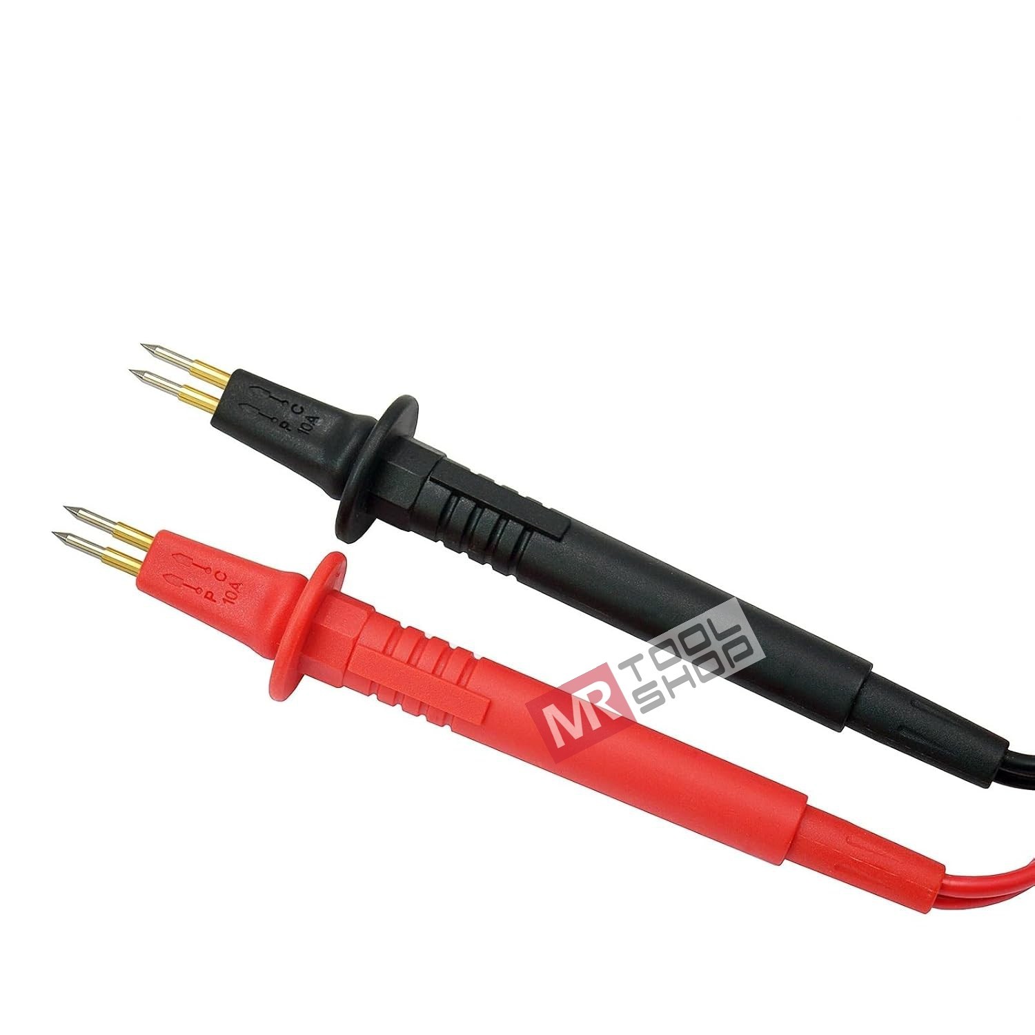 UNI-T UT-L46 Four Wire Test Leads Probe Use For UT620A UT620B Red + Black