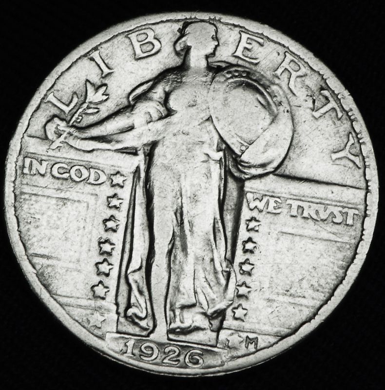 1926-p Standing Liberty Quarter. High Grade.   (Inventory A)