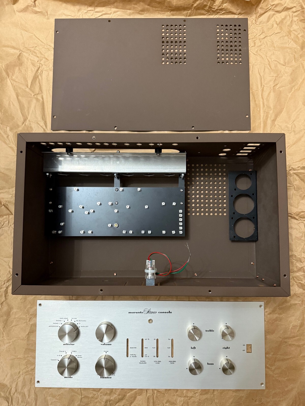 12AX7/ECC83 tube preamplifier amplifier amp DIY kit ( similar Marantz 7 7c )