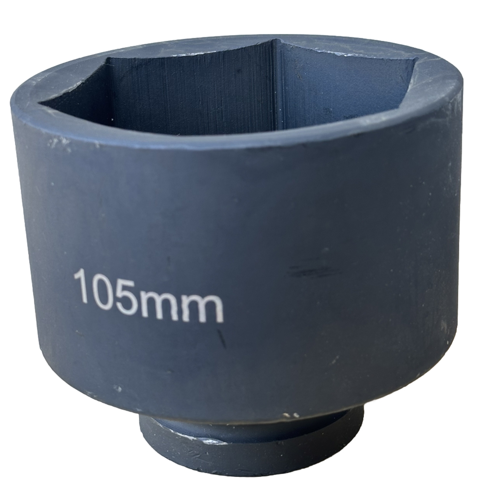1" Dr. 105mm Metric 6 point Jumbo Impact Socket Cr-MO Machinery Tractor Lug Nut