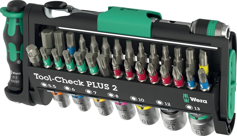 Wera 05049056001 | Tool-Check PLUS 2, 39 points [Official Japanese Import] Relea