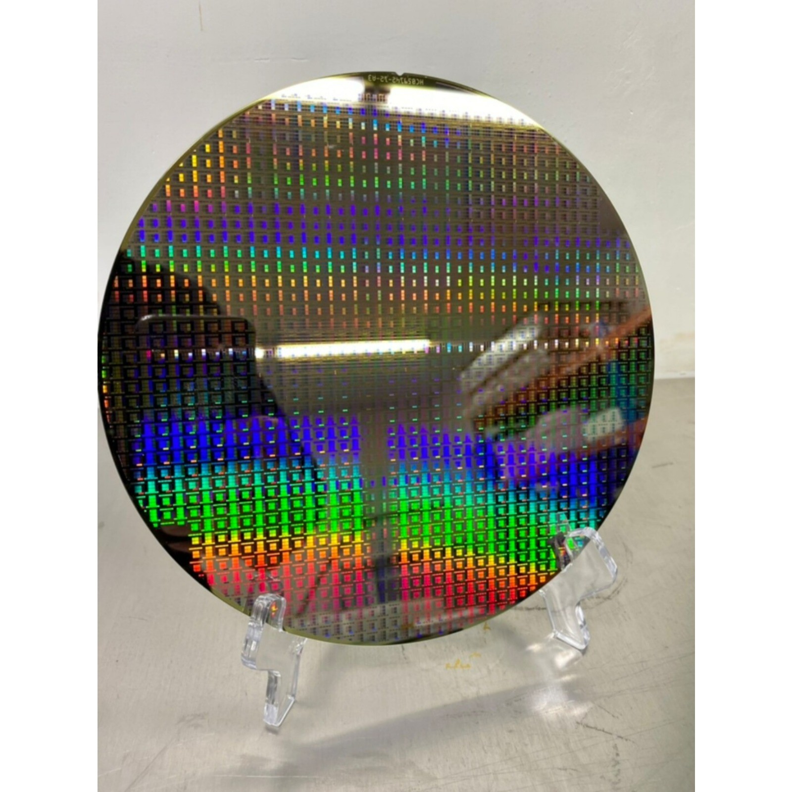 Semiconductor Exhibition 8Inch 12Inch Silicon Wafer Lithography Chips