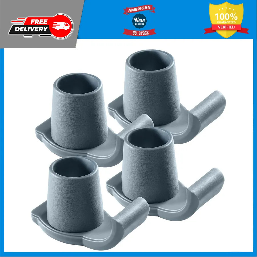 Universal Walker Skis Glides for Folding Walkers 4 Pack Replacement Accessories