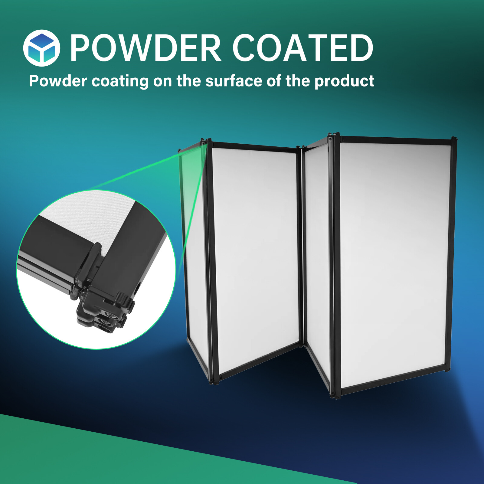 Portable DJ Curtain High-end Professional Performance Background Booth White