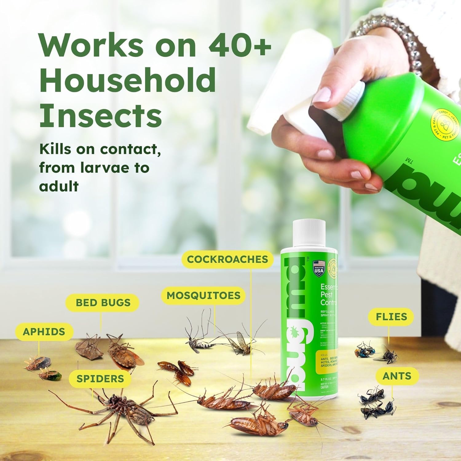 BugMD Pest Control Essential Oil Concentrate, 3.7 oz, 2-Pack, Free Shipping