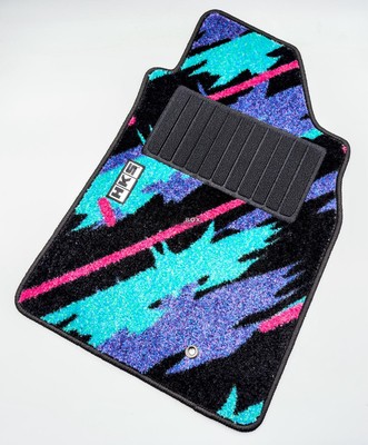 HKS 50th Anniversary Oil Colour Floor Mats for Mitsubishi Evo CT9A RHD