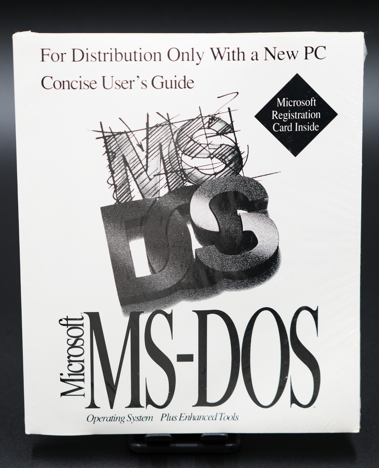 New Sealed Vintage MS-DOS 6.22 OEM Concise User Guide Manual w/ COA Hologram