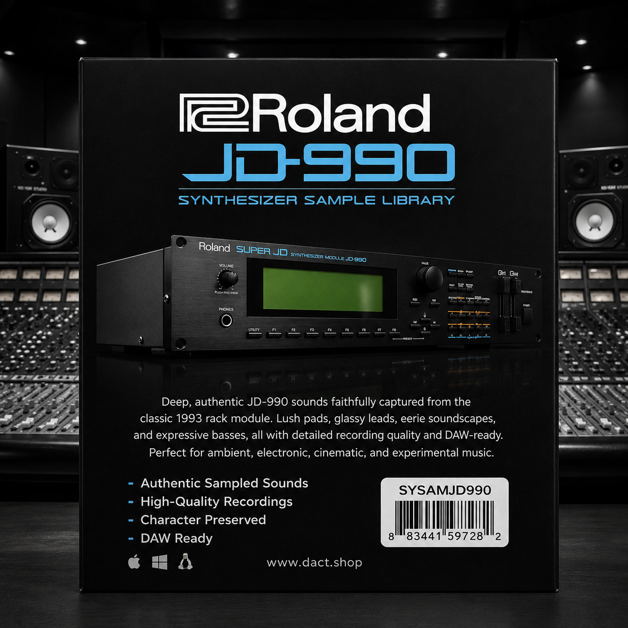 Roland JD-990 Synthesizer Sample Library