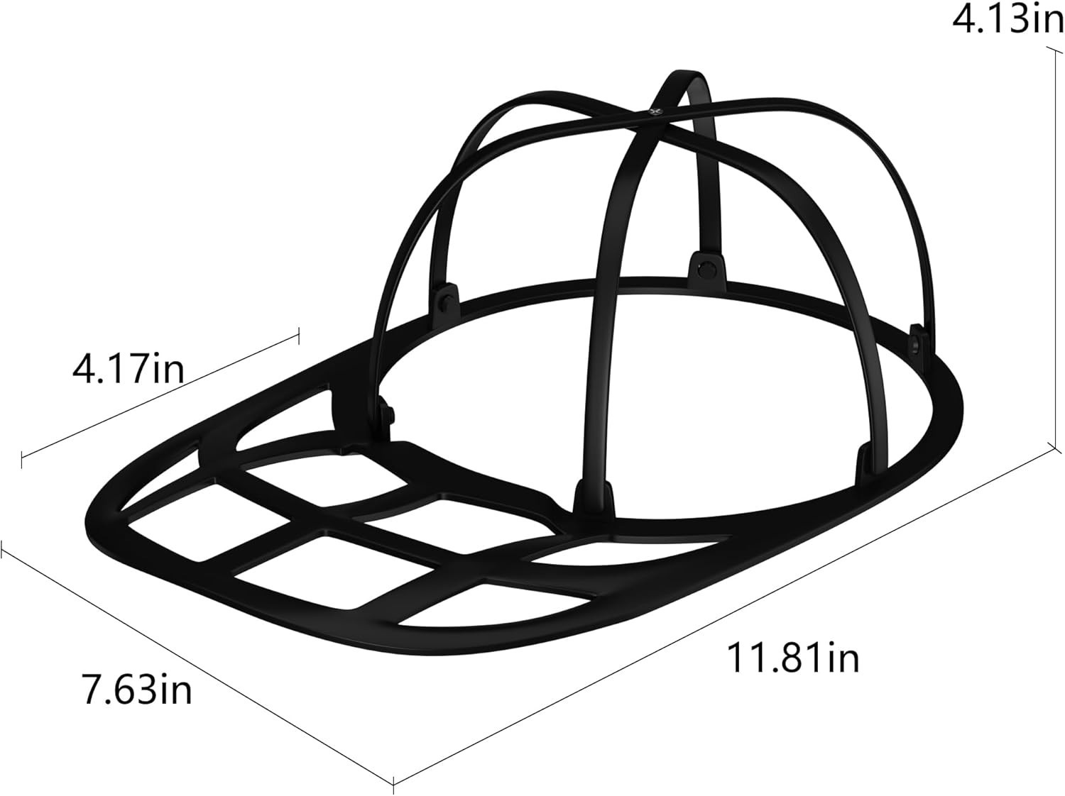 Hat Washer for Baseball Caps Sturdy Cleaning Protector with Frame Cage Laundry