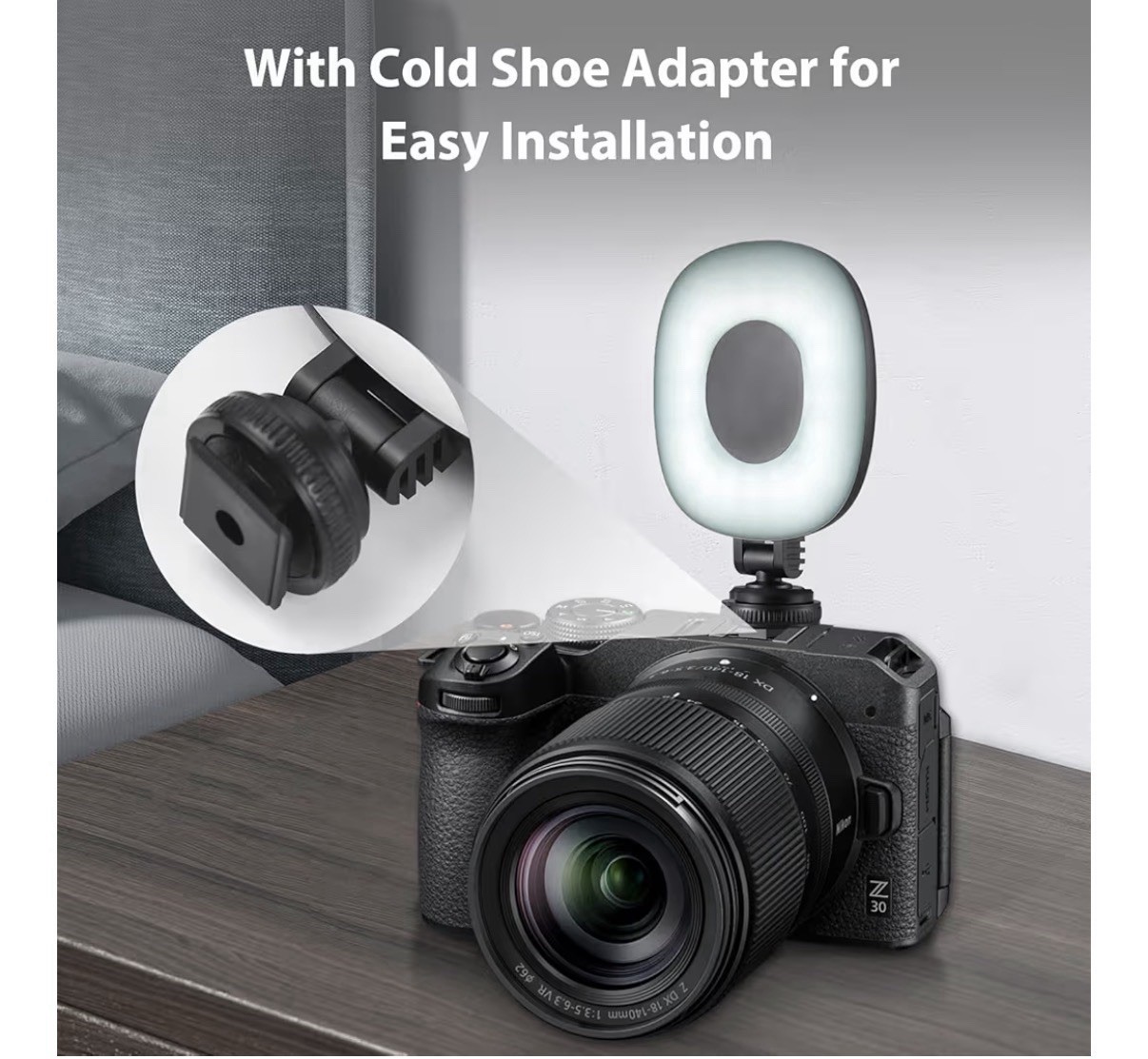 Smartphone Compatible Wireless Shutter Handle with Customizable Illumination
