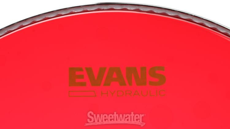 Evans Hydraulic Series Drumhead - 13" - Red