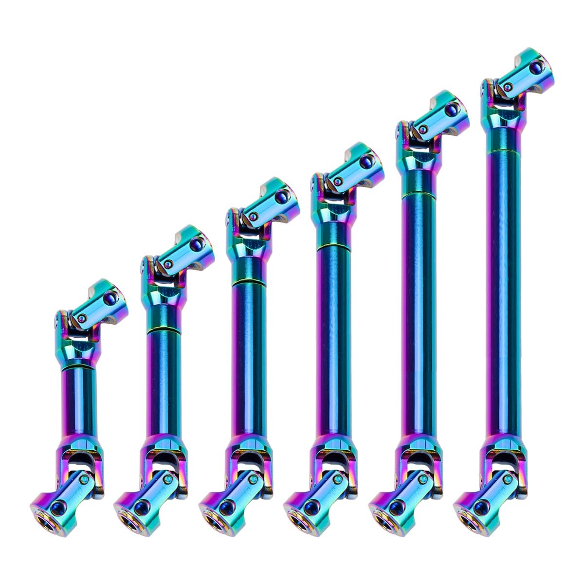 Steel Universal Joint Drive Shaft for 1/10 RC Axial SCX10 90046 TRX4 VS4-10 DIY