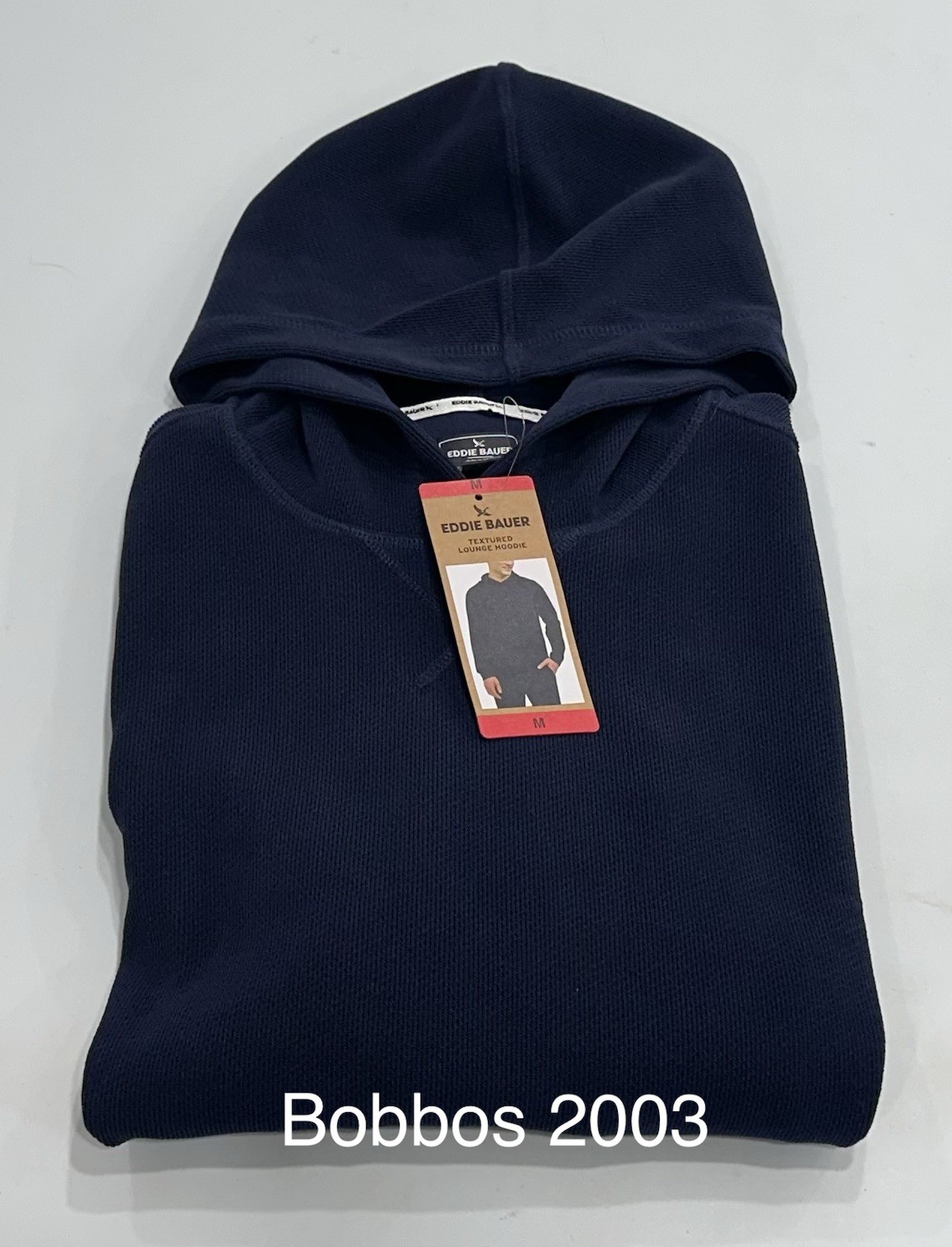 Eddie Bauer Men's Everyday Pullover Lounge Hoodie, Blue, Size M