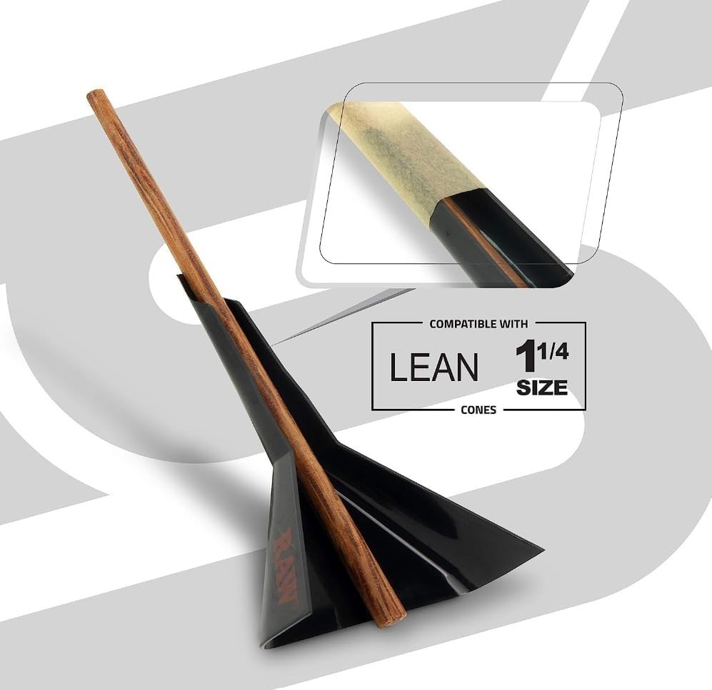 RAW Cone Loader for 1-1/4 and Lean Sized Cones + RAW Classic Tan Metal Tin Box