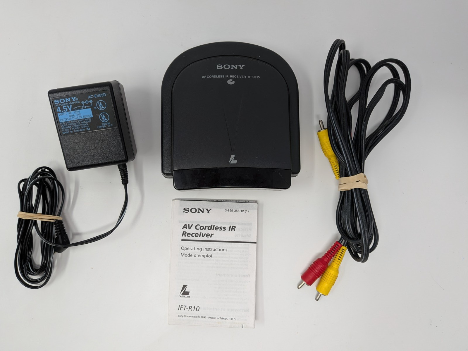 Sony Handycam Super Laser Link AV Cordless IR Receiver Model- IFT-R20