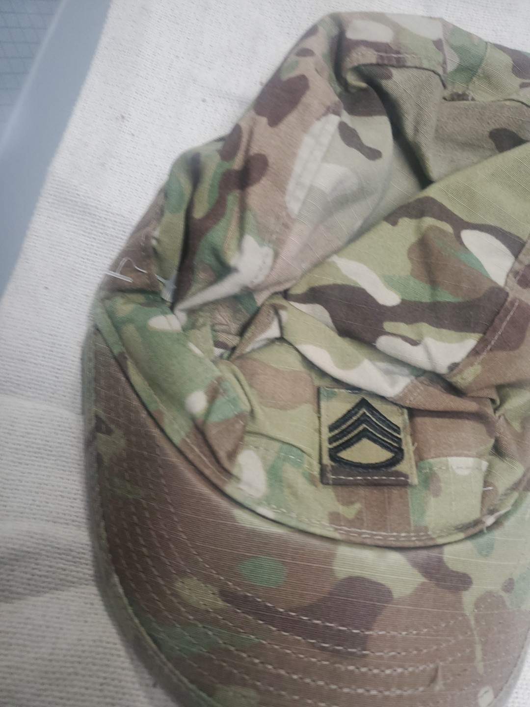 Used Patrol Cap Hat Size 7 3/8