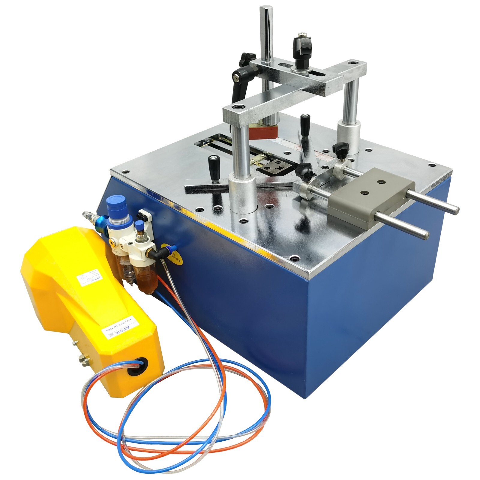 Pneumatic Mirror Frame Angle Nailing Machine Seamless Wood Nailing Machine