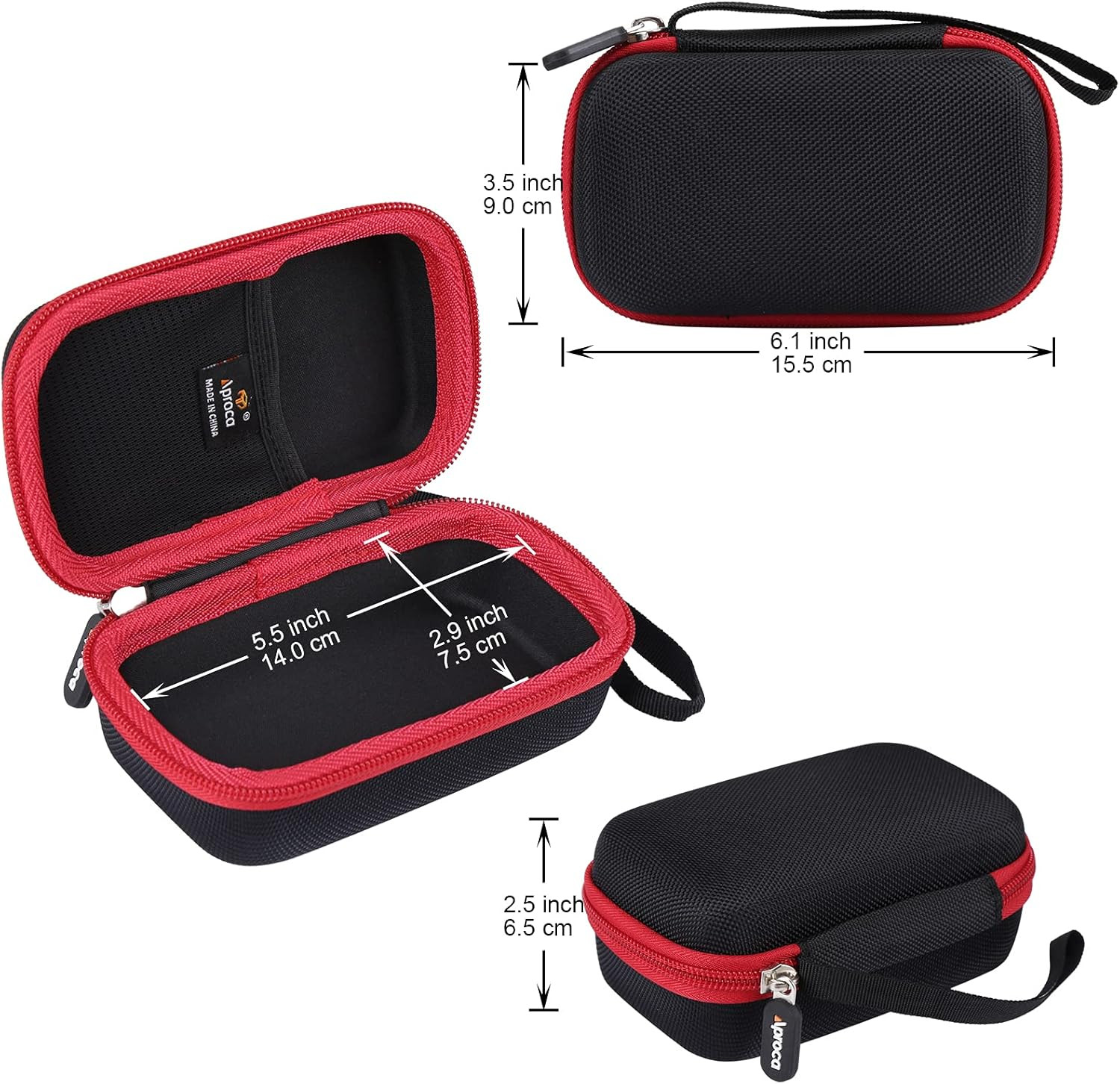 Professional Camera Case for OM SYSTEM Olympus Tough TG-7/TG-6 (Case Only)