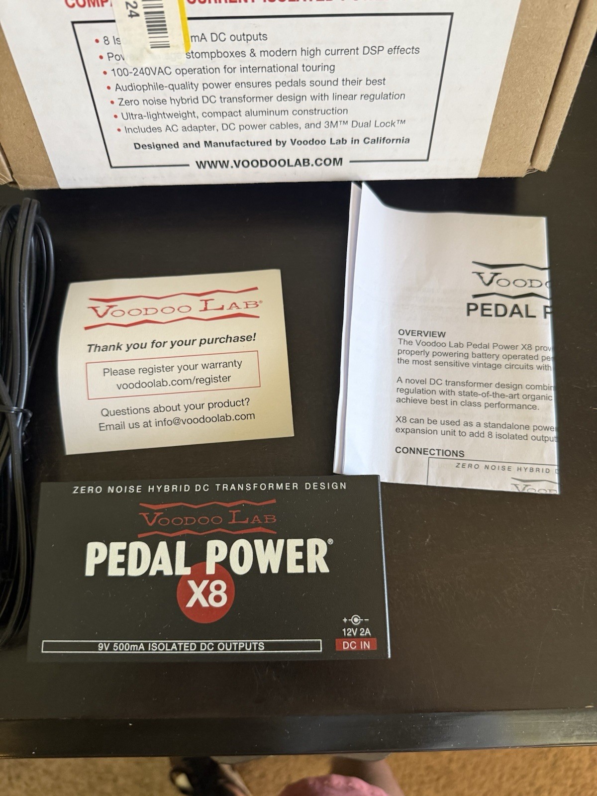 Voodoo Lab Pedal X8 High Current Power Supply (PPX8)