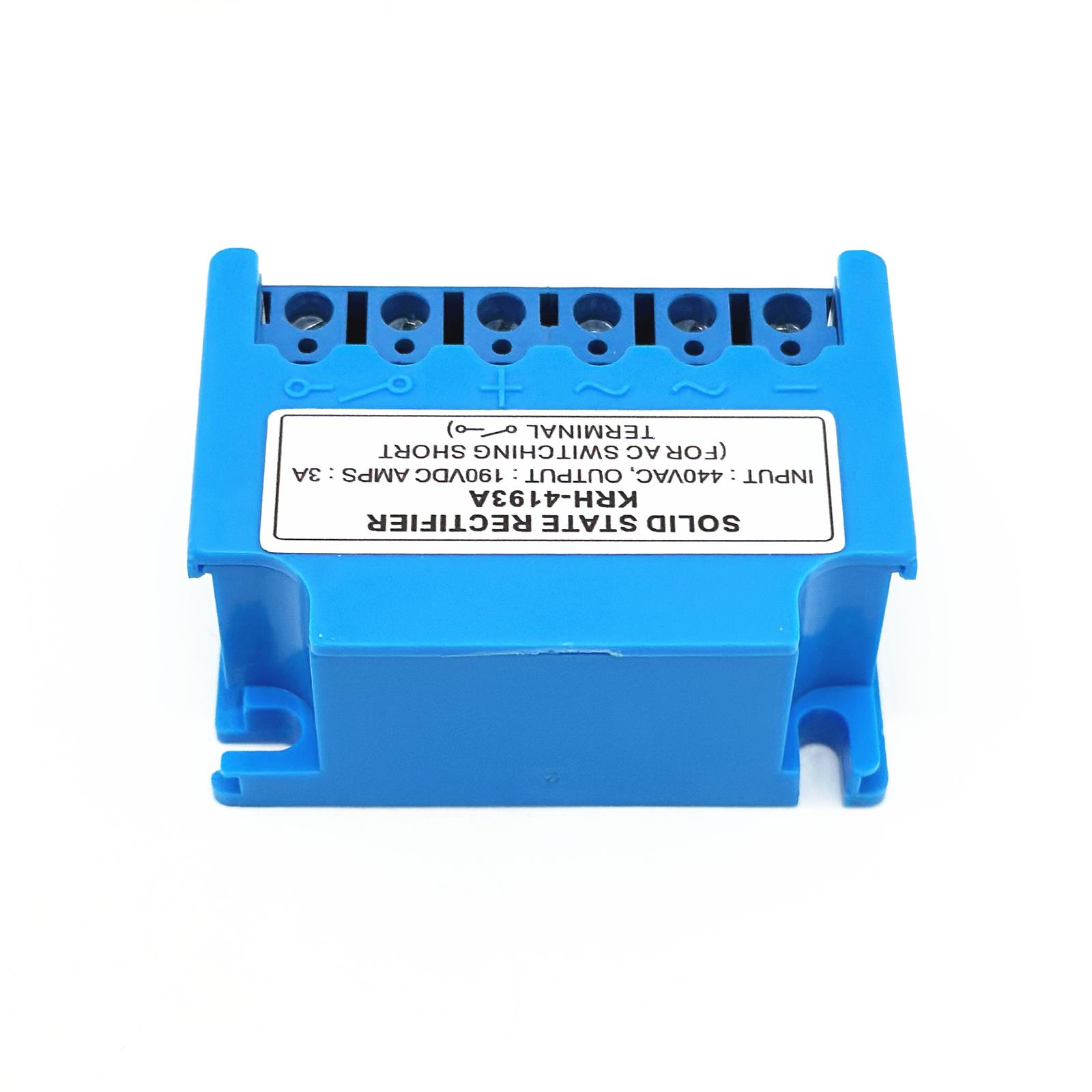 KRH-4193A 440VAC 190VDC 3A SOLID STATE RECTIFIER