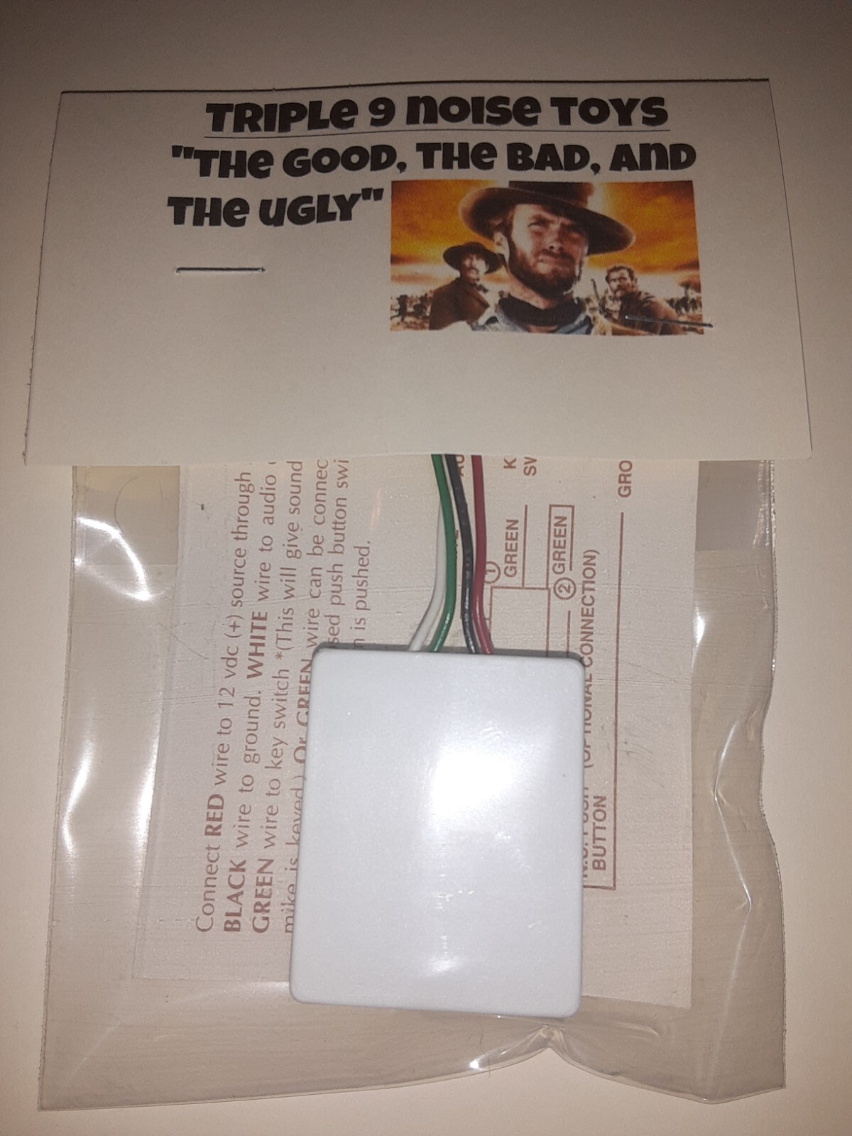 CB NOISE-TOY! (LISTEN) THE GOOD, THE BAD, AND THE UGLY SOUND  MODULE