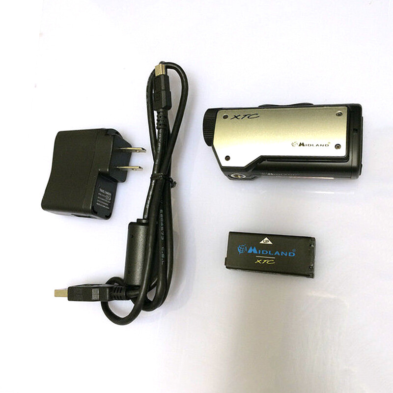 Midland XTC200 Extreme Action Cam HD 720p Video Camera Camcorder Black / Silver
