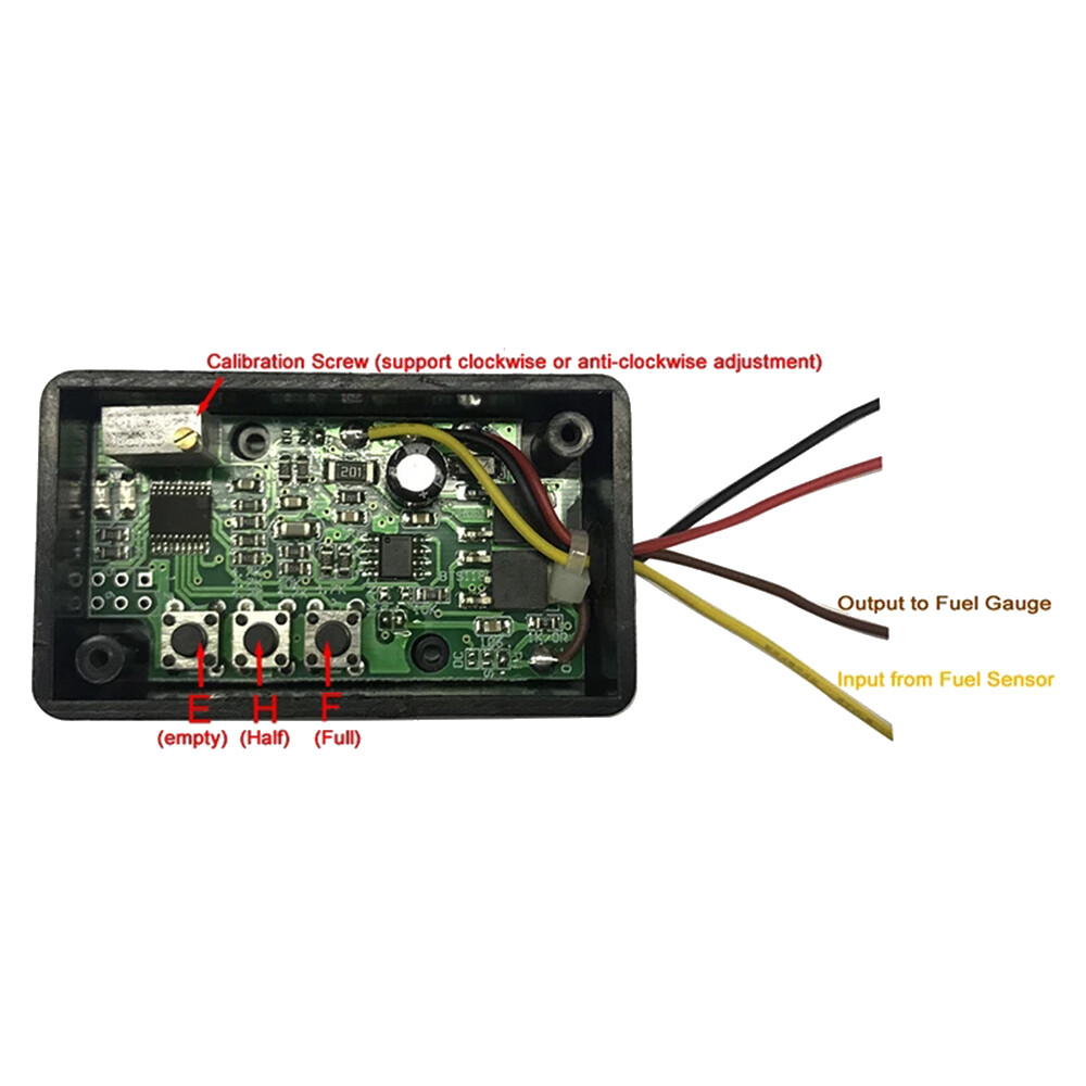 Fuel Gauge Interface Module Ohm Range Converter for Any Fuel Tank Interface FM10