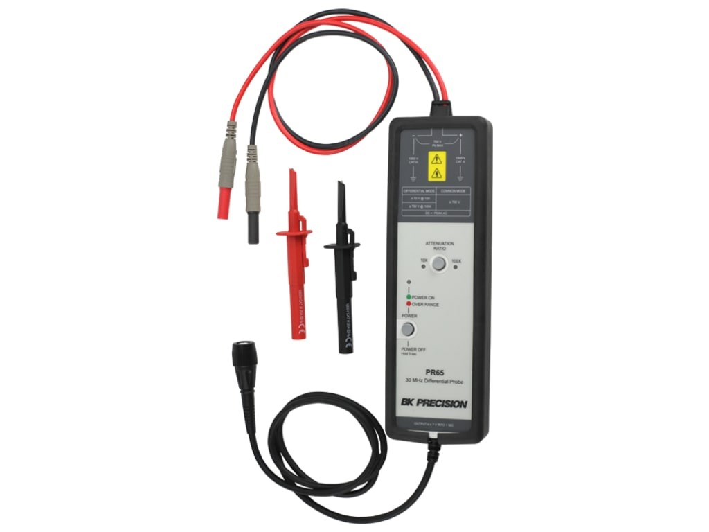 BK PR65 - Differential Probe (30 MHz, 10x/100x, 700 V)