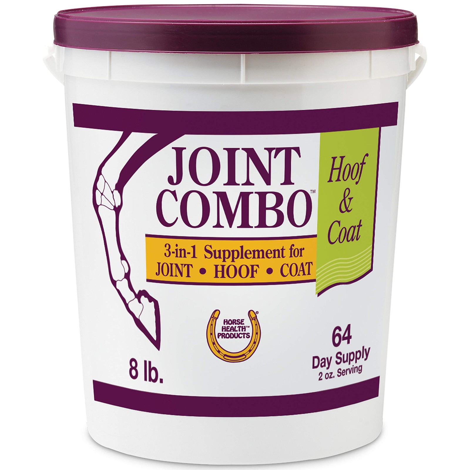 Joint Combo Hoof & Coat, Glucosamin, Chrondroitin, Vitamin C, MSM, Biotin, Ly...