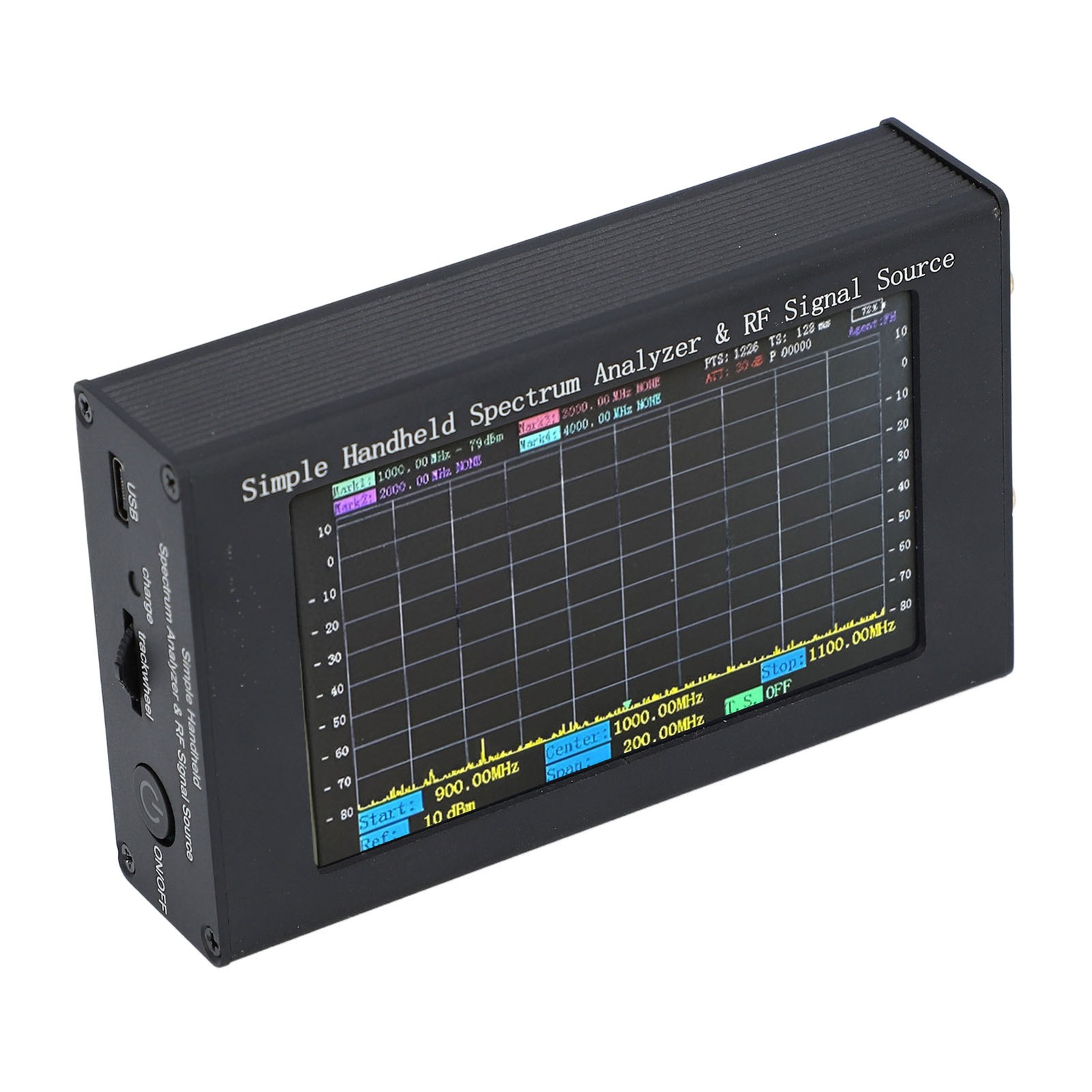 Handheld Spectrum Analyzer Portable Reliable Signal Generator For RF Testing