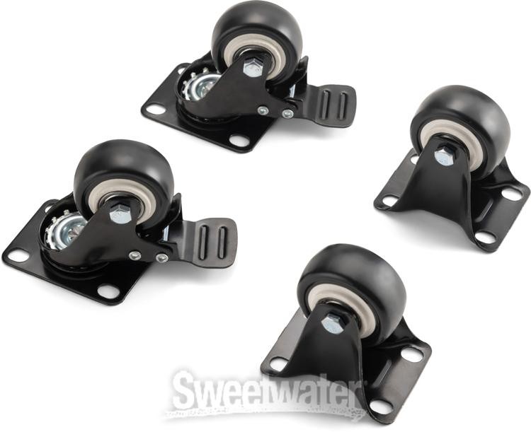 On-Stage RKD1000C Rack Casters for RKD Series Racks