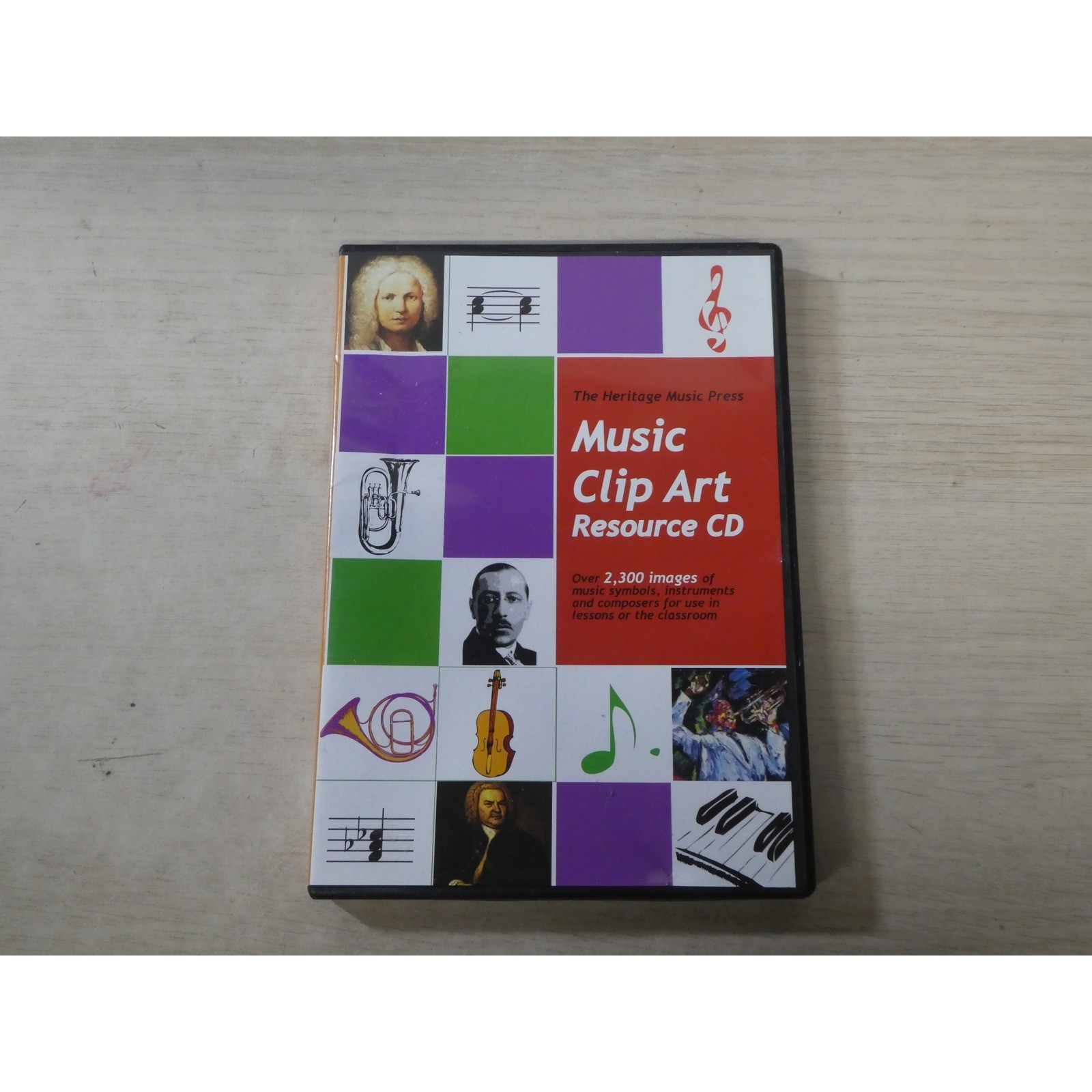 Heritage Music Press Music Clip Art Resource CD 2300+ Images Symbols 30/2100H