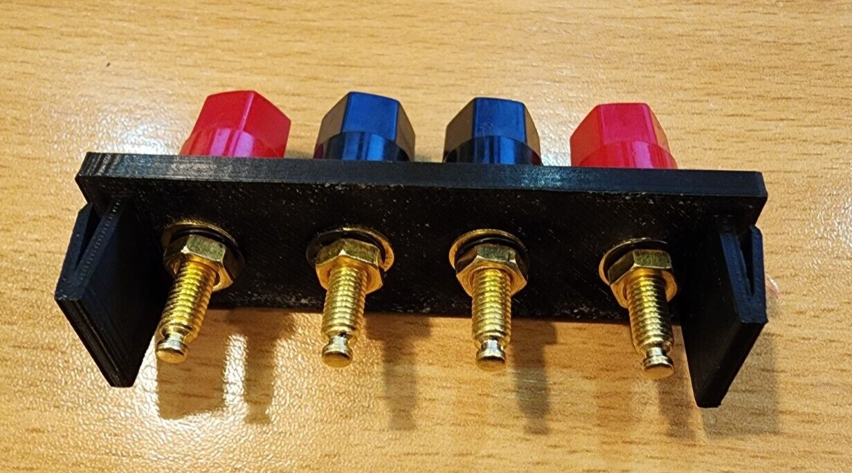 Compatible Sansui G-6000 Speaker Terminal Banana Conversion Kit
