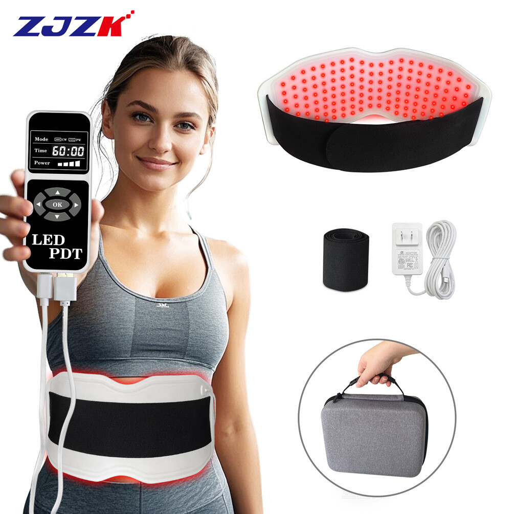 940nm 850nm 660nm Near Infrared Light Therapy Wrap Belt Pad for Body Pain Relief