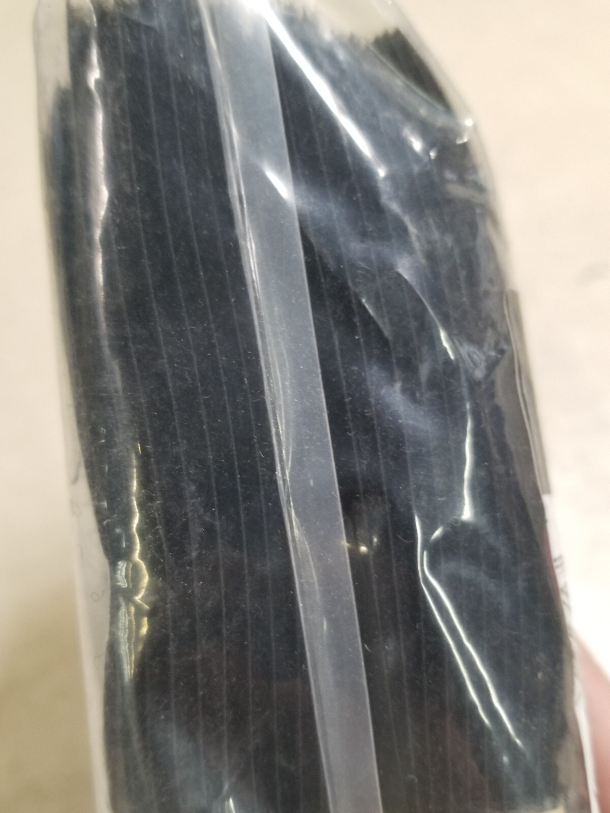 Rip-Tie Original 5/8" x 6" Original CableWrap Black (100 Pack)