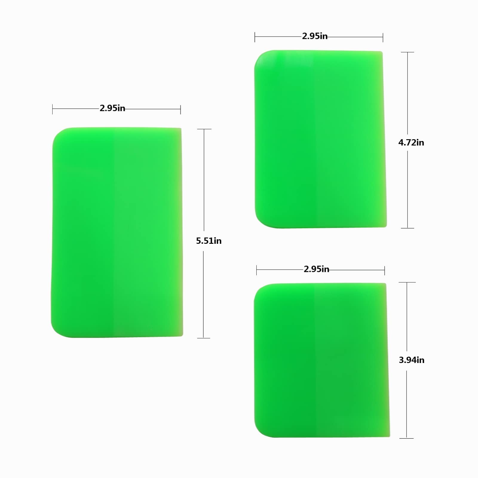 Green PPF Squeegee, Large Size Squeegee is More conducive to The Installation...